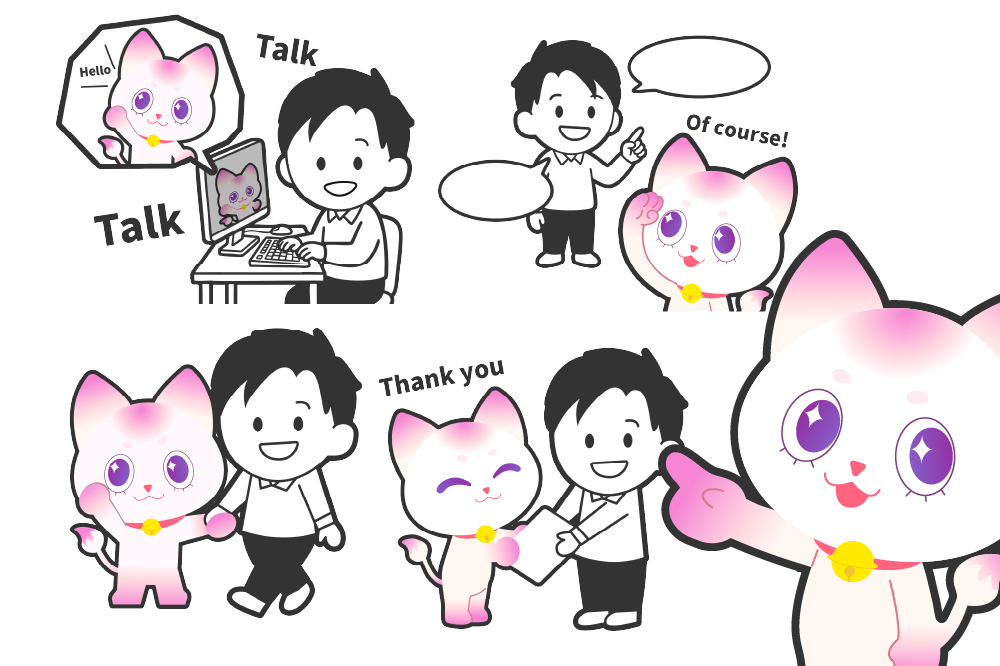 Creative Catのキャラクター